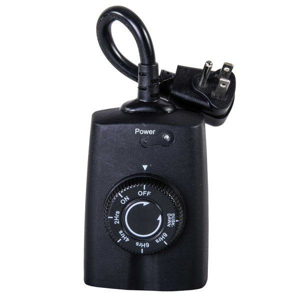 Plug-In Timer, Outdoor, LED/CFL, 2 Outlets