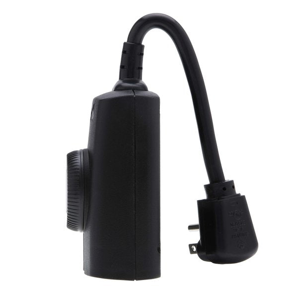 Plug-In Timer, Outdoor, LED/CFL, 2 Outlets