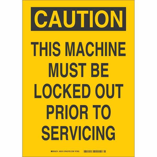 Caution Security Sign, 14 in Height, 10 in Width, Plastic, Rectangle, English