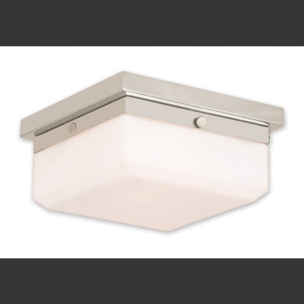 Allure 2 Light Polished Nickel ADA Wall Sconce/Ceiling Mount