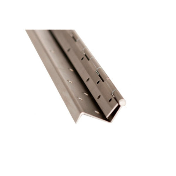 HM Continuous Hinge, Barrel, Swing Clear, Stainless Steel