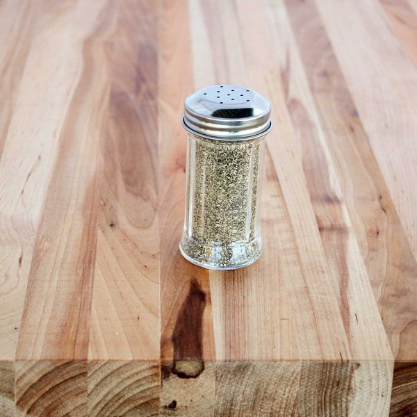 Salt/Pepper Shaker W/SS Top, 2OZ, PK12