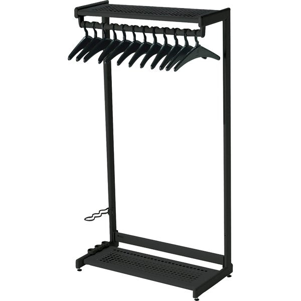 Garment Rack, Black, 36 In