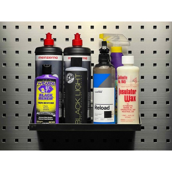 12 In. W x 6 In. D Stainless Steel Shelf for Stainless Steel LocBoard