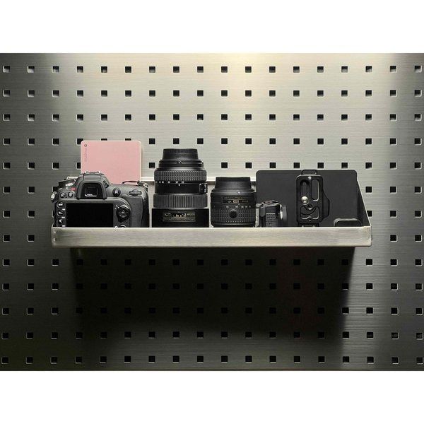 18 In. W x 6-1/2 In. Deep Stainless Steel Shelf for Stainless Steel LocBoard