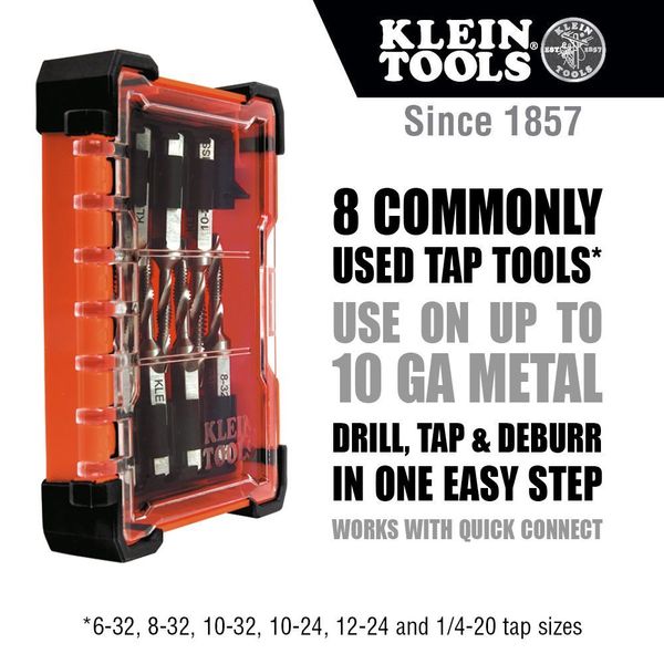 Drill Tap Tool Kit, 8-Piece