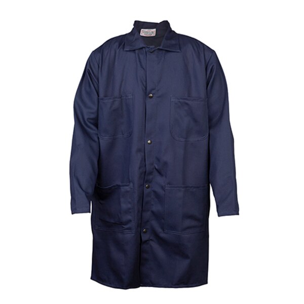 Xl 40Inblue Shop Coat