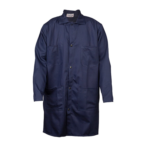 2X 40Inblue Shop Coat