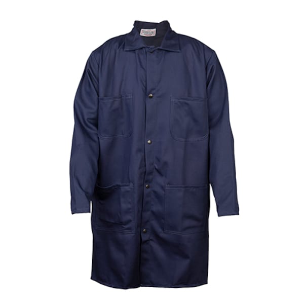 3X 40Inblue Shop Coat