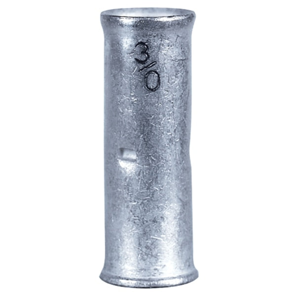 Butt Splice, Copper, 2/0, PK10