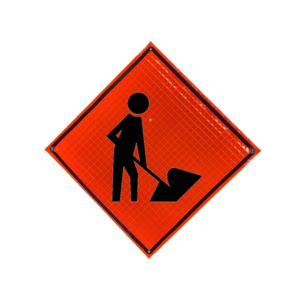 Super Bright Roll Up Sign, 36