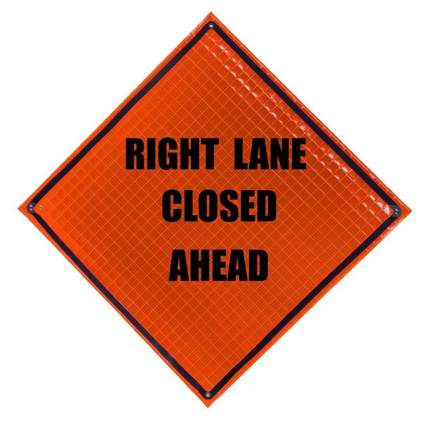 Super Bright Roll Up Sign, 36