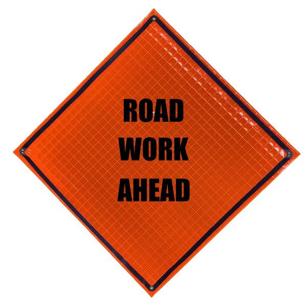 Super Bright Roll Up Sign, 36