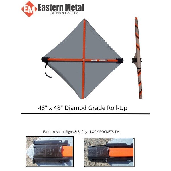 Orange Roll Up, w/Case, 48