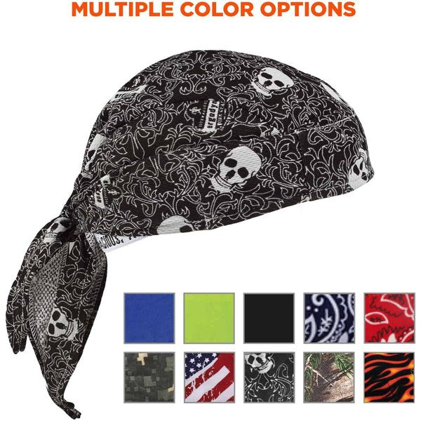 Dew Rag, Black/White, 1 min. Soaking Time