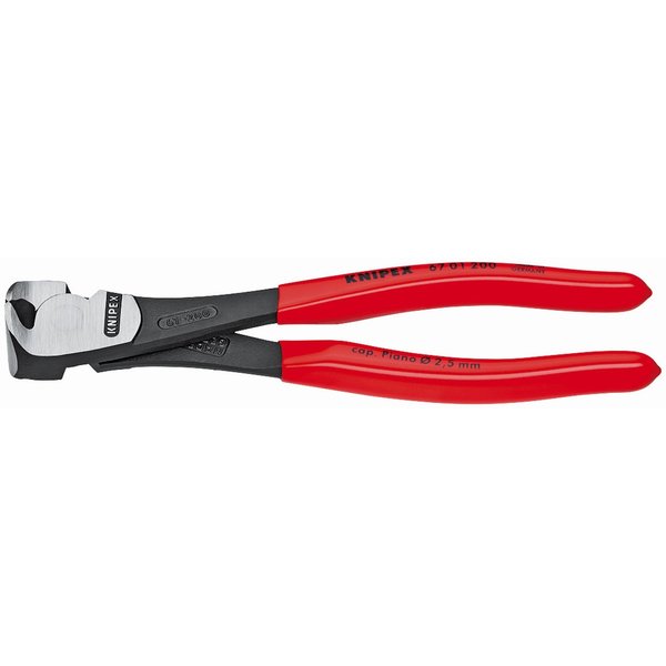 High Leverage End Cutting Nippers, 8