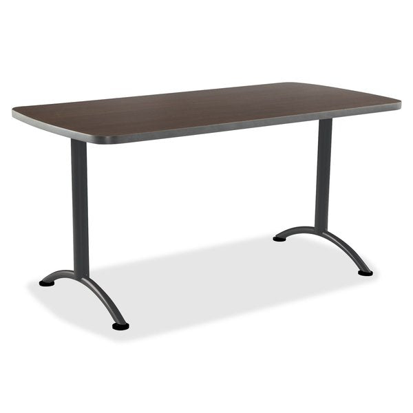 Rectangle ARCÃ¢âÂ¢ Table, Walnut /Gray Leg - 30