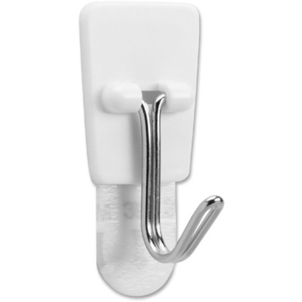 Hook, Molded Plastic, 7/8 In, PK3