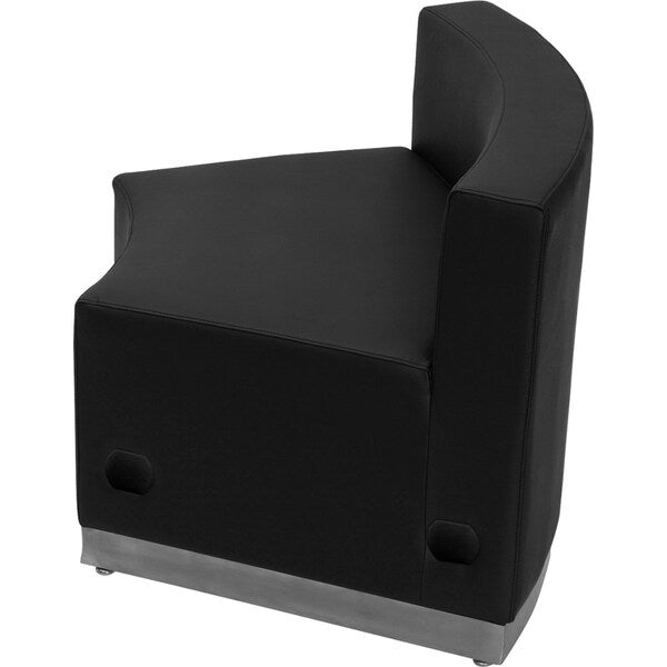 BlackConcave Chair, 25-1/4