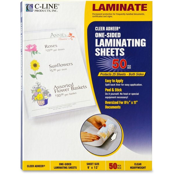 Laminating Sheets, 12x9in, PK50