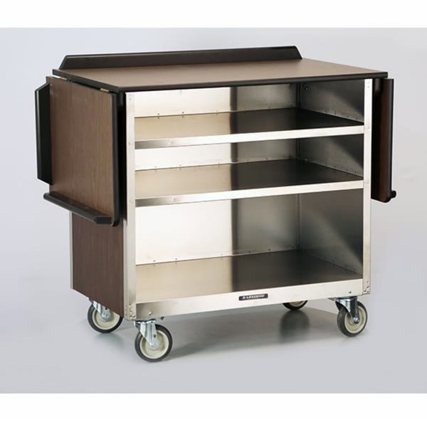 Beverage Service Cart w/Drop Leaves; 22-1/2