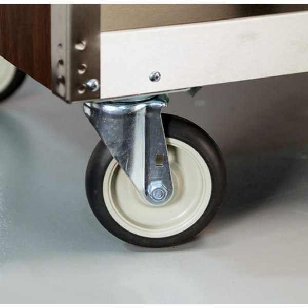 Beverage Service Cart w/Drop Leaves; 22-1/2