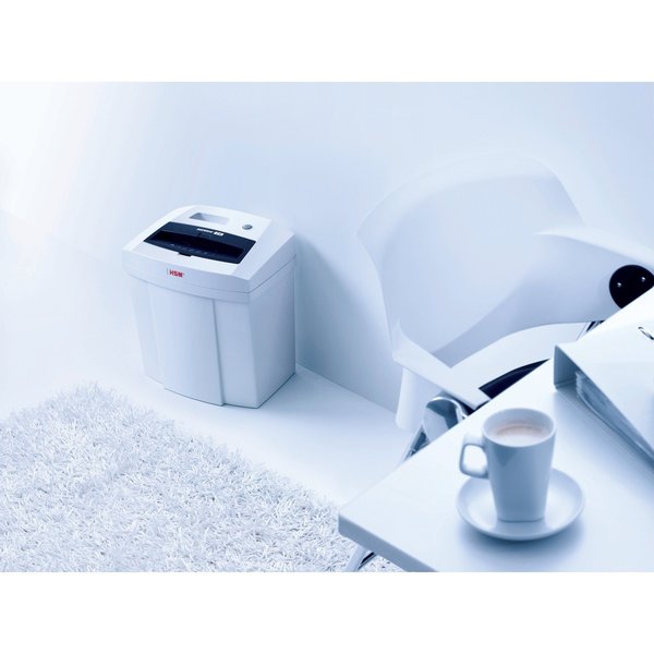 Paper Shredder, Strip-Cut, White, Personal
