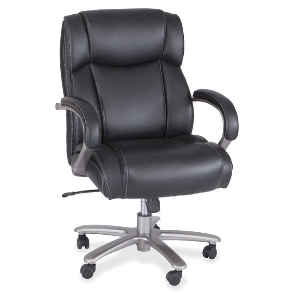 Big and Tall Chair, Bonded Leather, 19-1/2