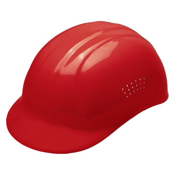 Vented Bump Cap, Red, Pinlock
