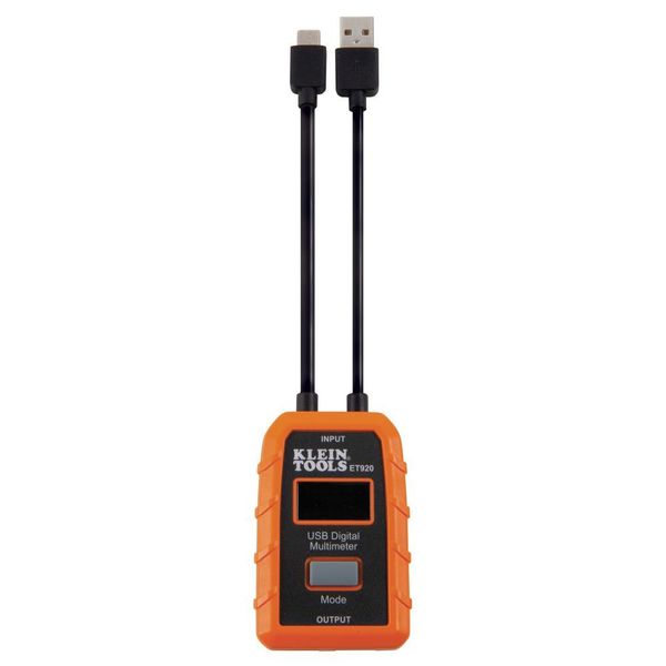 USB Digital Meter, USB-A and USB-C