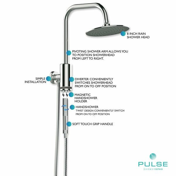 Shower System, Brass Shower Head: 8.07