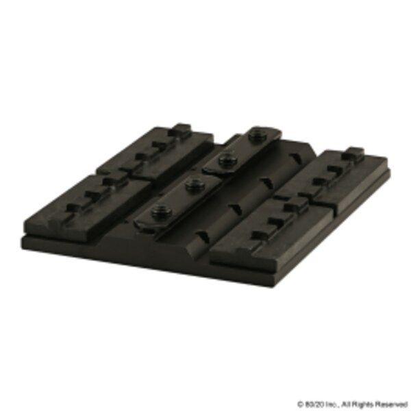 Black 15 S Double Side Long Unibearing