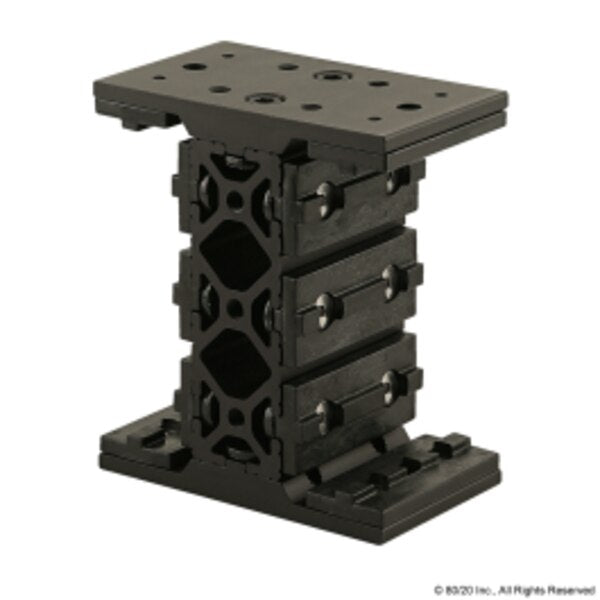 Black 15 S Short Dbl Assem, 1545X2.82