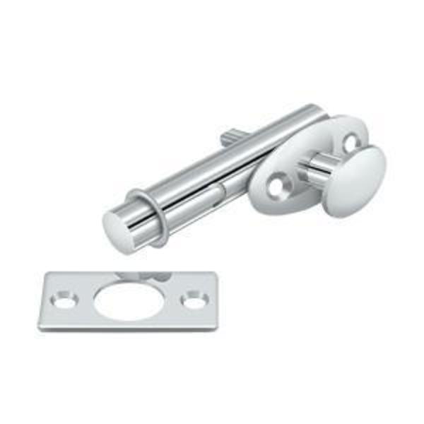 Mortise Bolt Bright Chrome