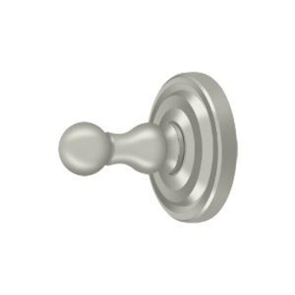 Single Robe Hook, R-Series Satin Nickel