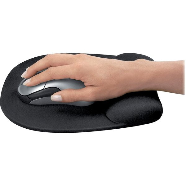Mousepad w/Wrist Support, Black