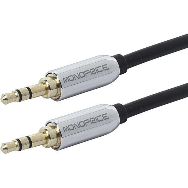 Stereo Male To Stereo Male 3 ft., Black
