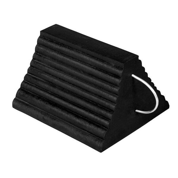 Rubber Chock W/ U-handle, 68-9U