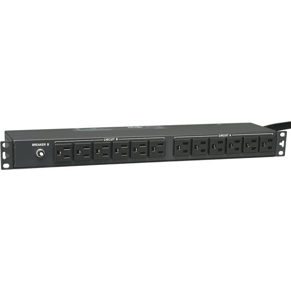 PDU, 30A, 24 Outlet, 15 ft, Black