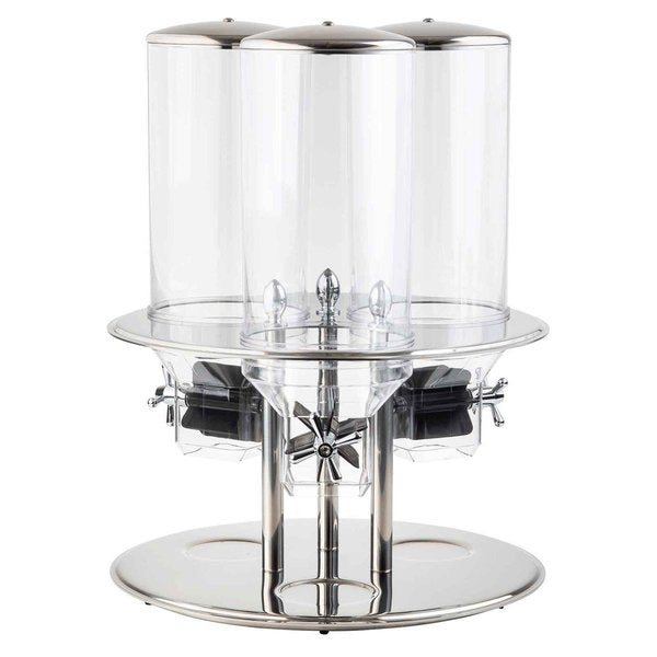 Cereal Dispenser, Triple, 50 oz.