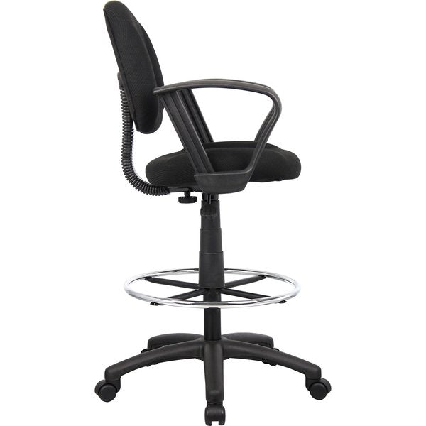 Drafting Stool W/Footring And Loop Arms