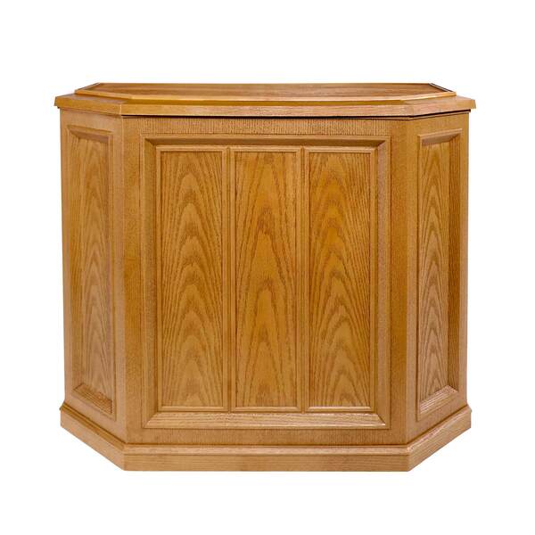 Evaporative Humidifier, Portable, 5.6 gal, 3,600 sq. ft., Light Oak