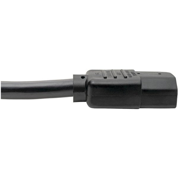 Power Cord, HD, 5-15P, C13, 15A, 14AWG, 12ft