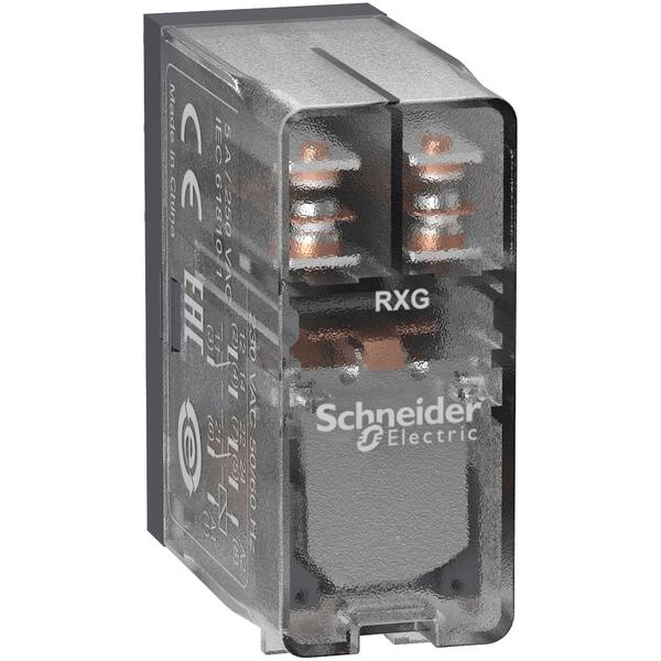 Relay, 2CO, 5A-250VAC, 230VAC, Coil Clear