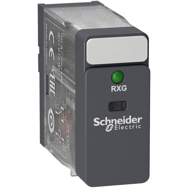 Relay, 1CO, 10A-250VAC, 12VDC, Coil Led
