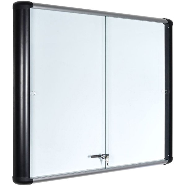 Enclosed Porcelain Bulletin Board 51