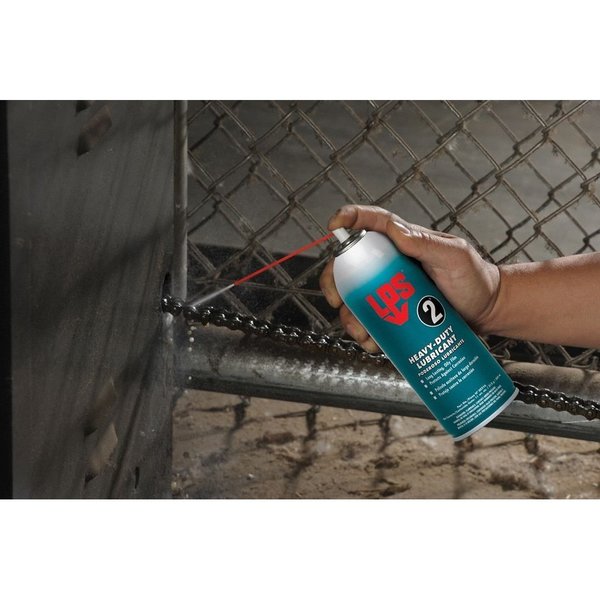 Heavy-Duty Lubricant, No Food Contact, 11 oz Aerosol Can, Brown