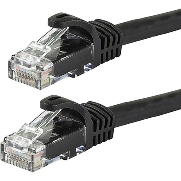 Ethernet Cable, Cat 6, Black, 7 ft.
