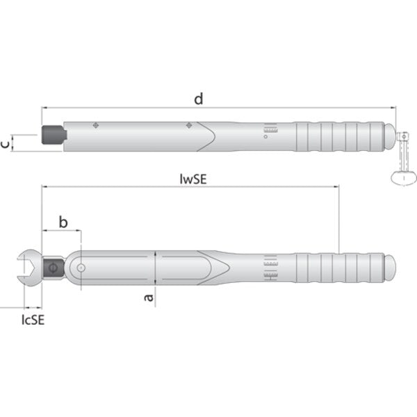 Torque Wrench Dremometer, C-Se A+S 14X18