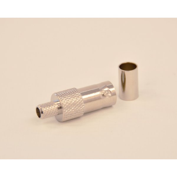 Cable Coupler, BNC/Female, RG59 Coax, PK10
